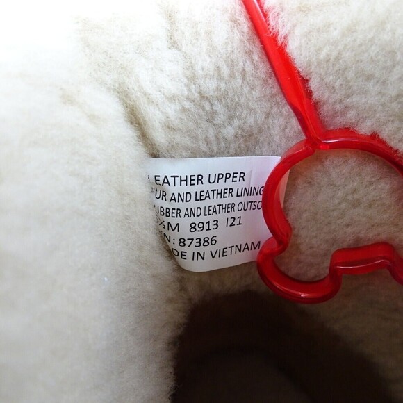 TORY BURCH Miller Shearling Lug Sole Ankle Boots 95MM Suede Leather 6.5 NIB - Picture 12 of 14